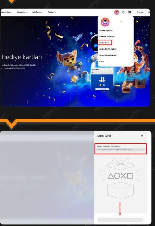 PlayStation Store 500 TL Gift Card - TRY - Türkiye