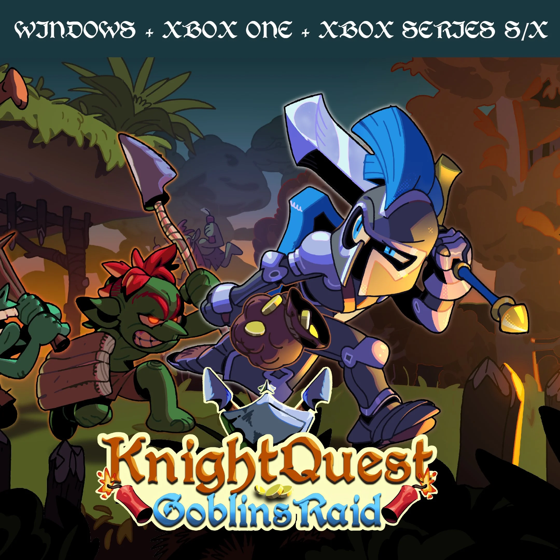 Knight Quest: Goblins Raid XBOX+ ПК Любой Акк