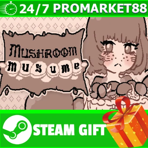 ⭐️ВСЕ СТРАНЫ+РОССИЯ⭐️ Mushroom Musume STEAM GIFT