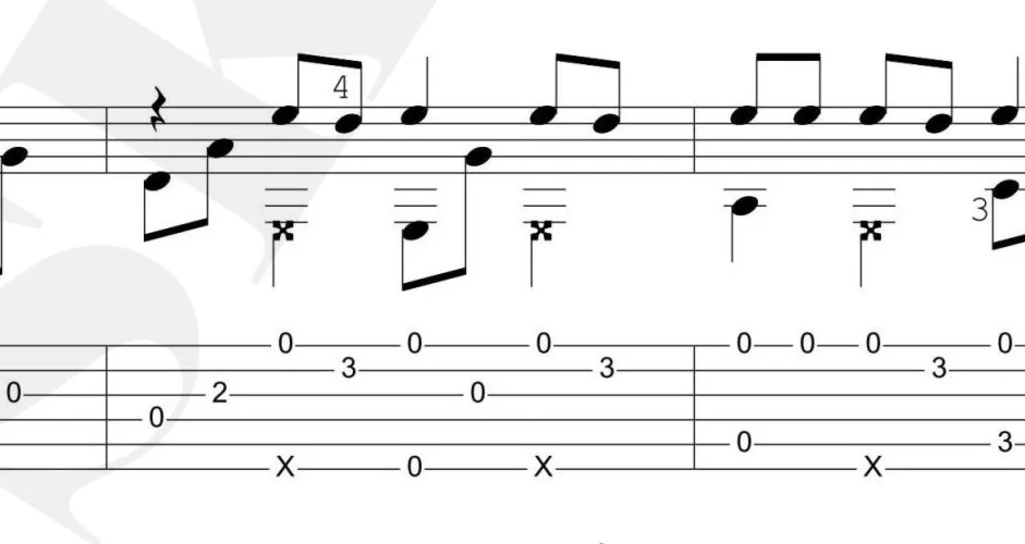 Кино - Пачка сигарет. Ноты и табы для гитары