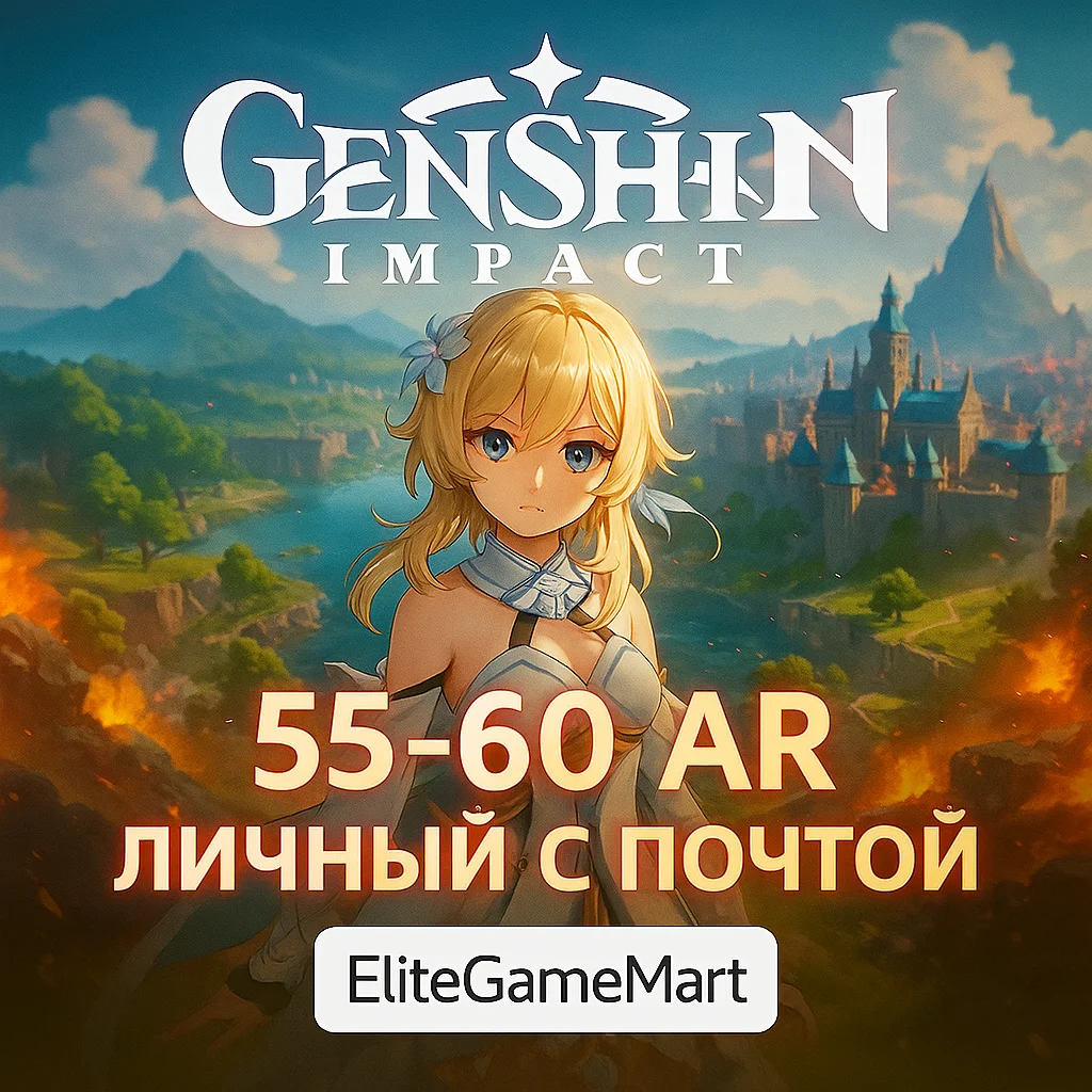 Genshin Impact [55-60 ранг] Полный Доступ + Гарантия