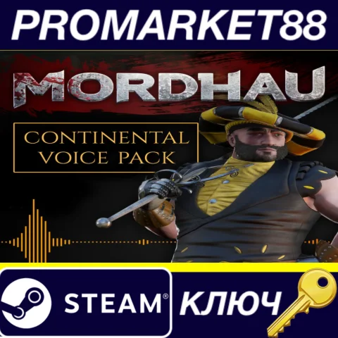 ⭐MORDHAU - Continental Voice Pack DLC Steam КЛЮЧ GLOB