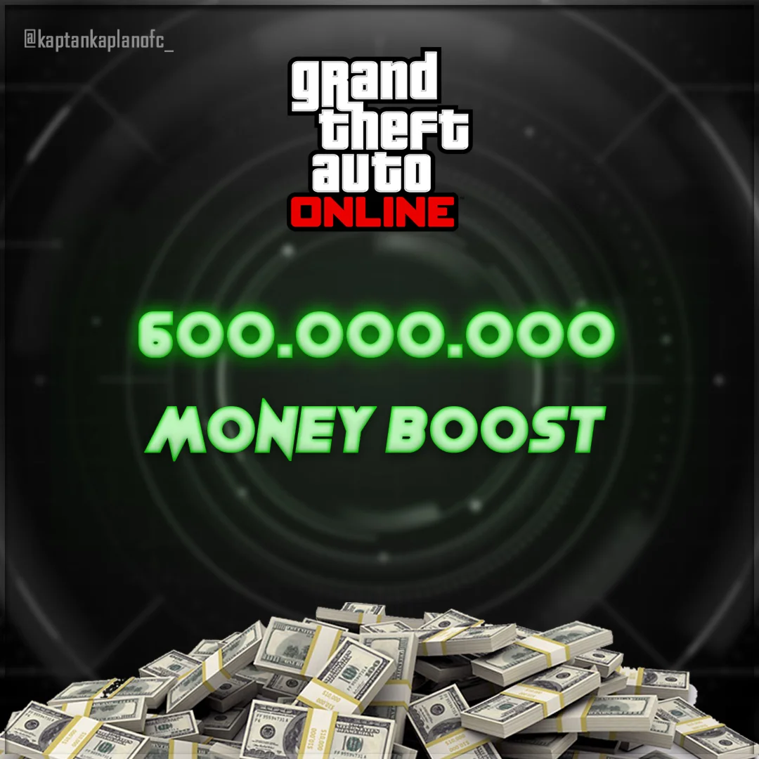 Gta 5 Online 600M Money Boost  (PC)
