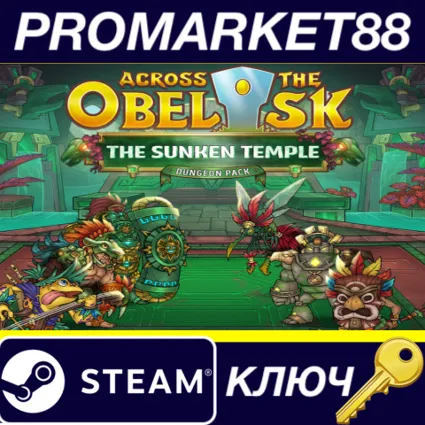 ⭐ Across the Obelisk - The Sunken Temple DLC Steam КЛЮЧ