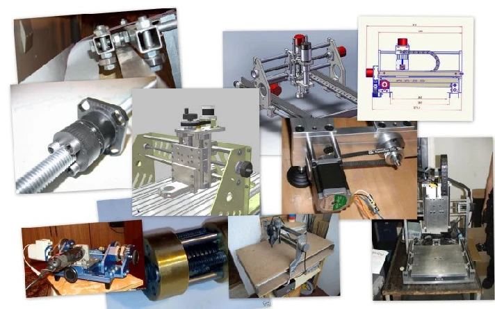 CNC, software, drawings, and other electronics