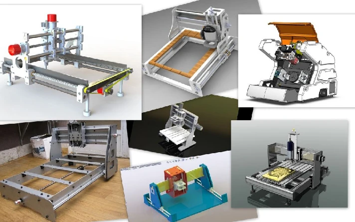 CNC, software, drawings, and other electronics