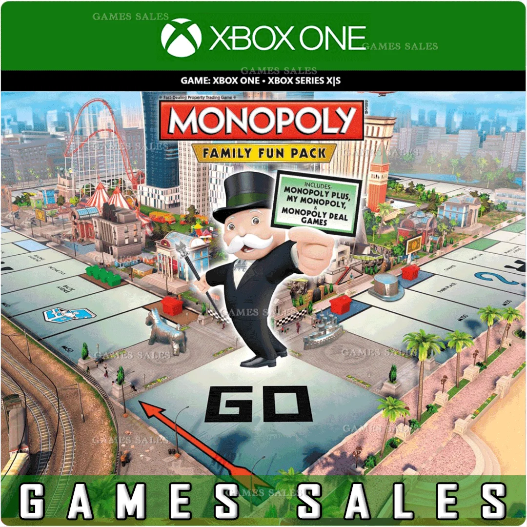 ✅❤️MONOPOLY FAMILY FUN PACK❤️XBOX ONE|XS🔑KEY✅