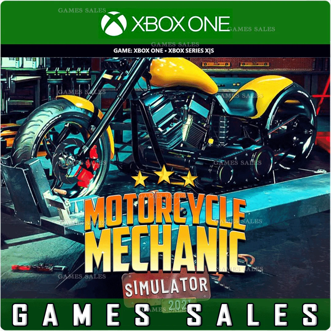 MOTORCYCLE MECHANIC SIMULATOR 2021️XBOX ONE|XSКЛЮЧ