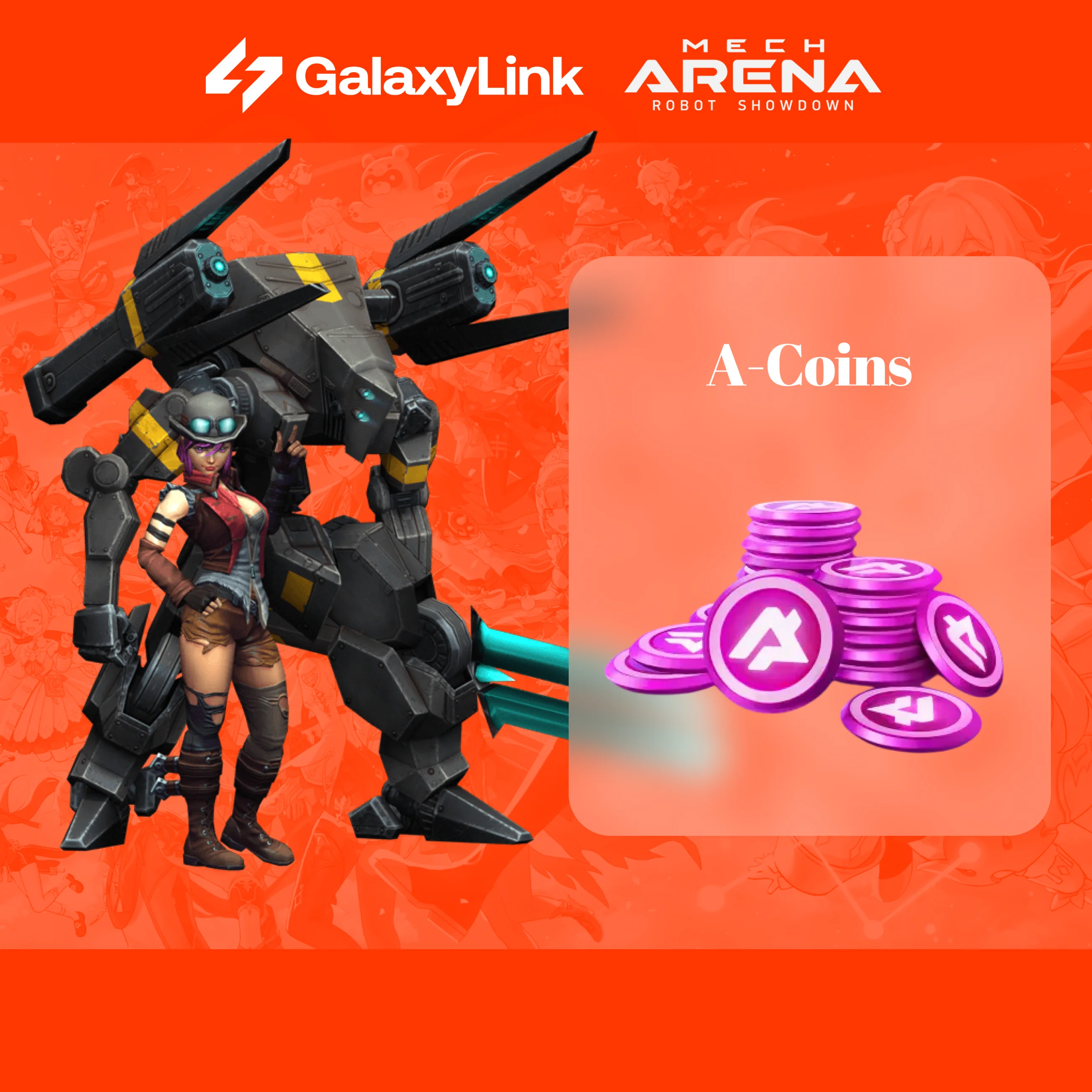 ???? MECH ARENA  А-КОИНЫ/НАБОРЫ  - (ПО ID) 