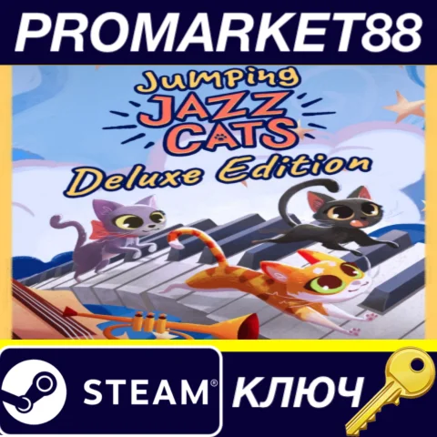 ⭐ Jumping Jazz Cats: Deluxe Edition EU/NA Steam КЛЮЧ