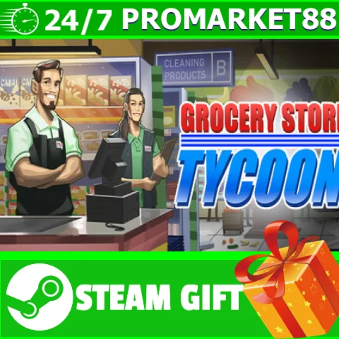 ⭐️ВСЕ СТРАНЫ+РОССИЯ⭐️ Grocery Store Tycoon STEAM GIFT
