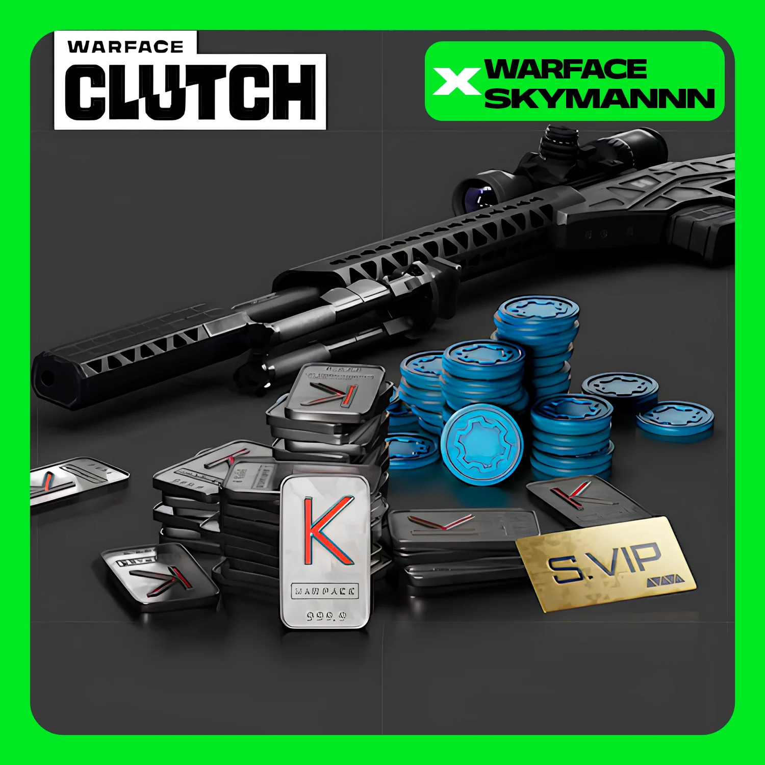 🟠WARFACE: Clutch- Набор новобранца:Снайпер✅ XBOX КЛЮЧ