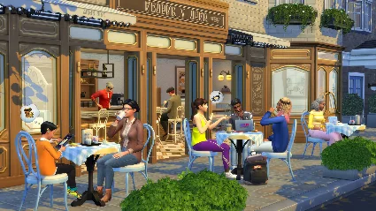 ⭐ The Sims 4 - Cozy Bistro Kit DLC EU EA App КЛЮЧ 🔑 ЕВРО
