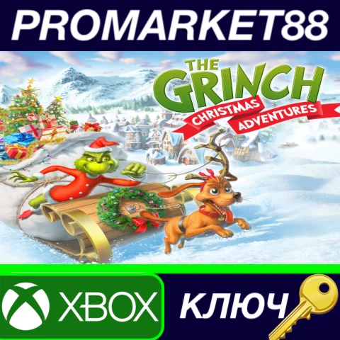 ⭐ The Grinch: Christmas Adventures XBOX One / Xbox Seri