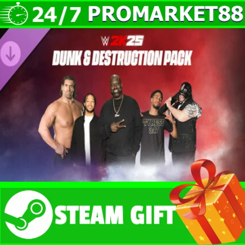 ⭐️ВСЕ СТРАНЫ+РОССИЯ⭐️ WWE 2K25 Dunk & Destruction Pack
