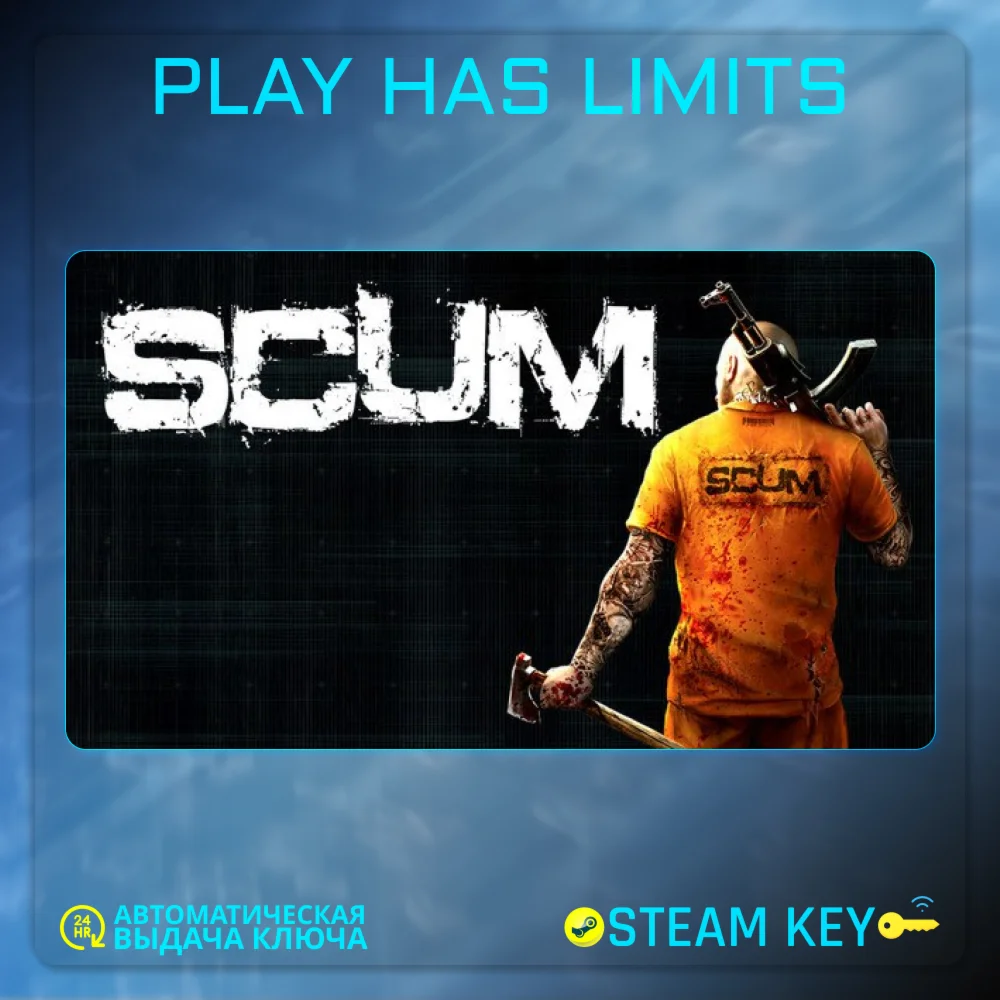 SCUM КЛЮЧ STEAM Global + РФ