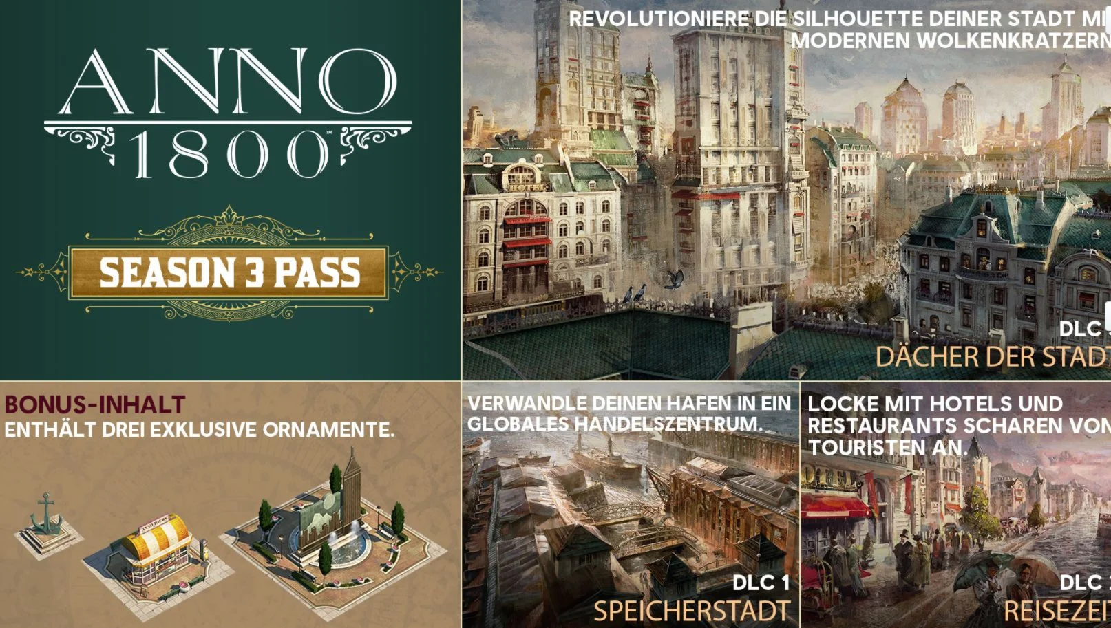 Anno 1800 Season 3 Pass UBI KEY