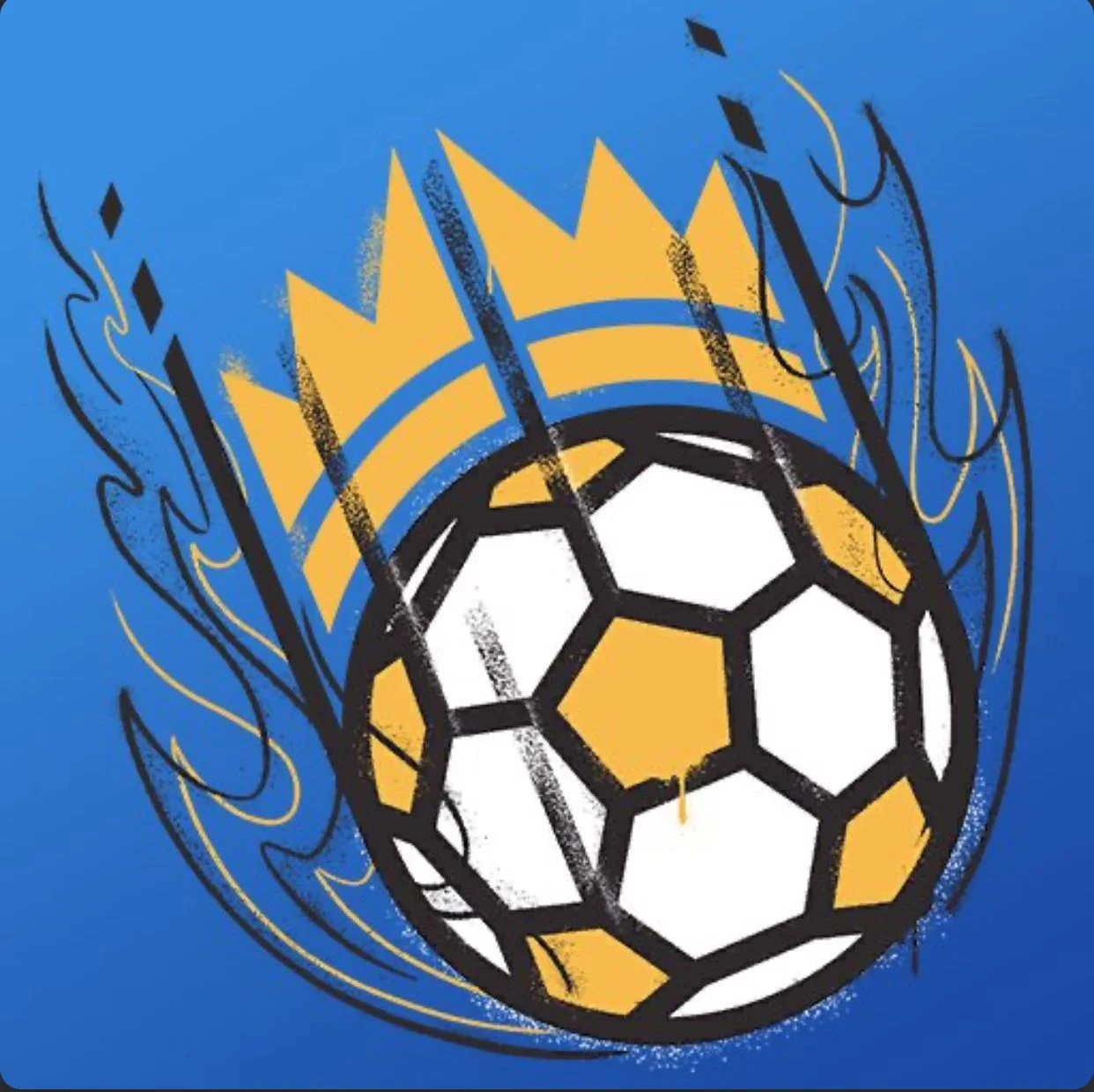 Fortnite Crowned Ball Spray DLC  Epic GLOBAL