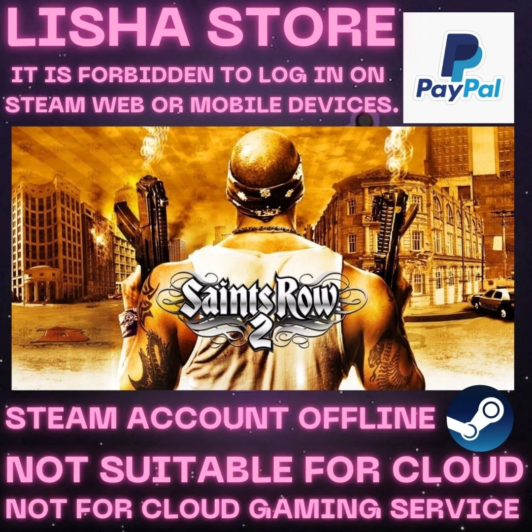 Saints Row 2 Стим Оффлайн На 30 или 90 дней