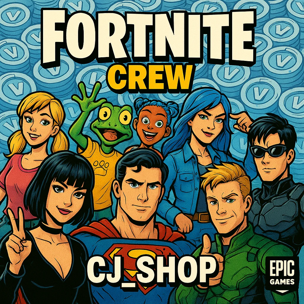 FORTNITE CREW  | 1 МЕСЯЦ | ОТРЯД | Epic Games