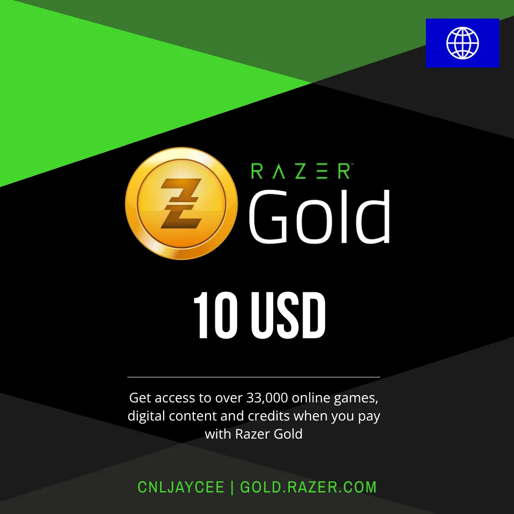 24/7 АВТО | Razer Gold Global 10 USD