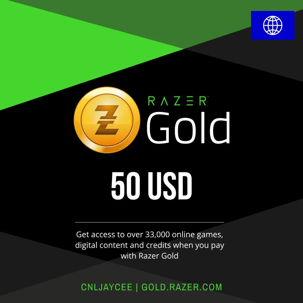 24/7 АВТО | Razer Gold Global 50 USD