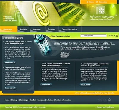 Шаблоны web сайтов:  694 шаблона по разным тематикам