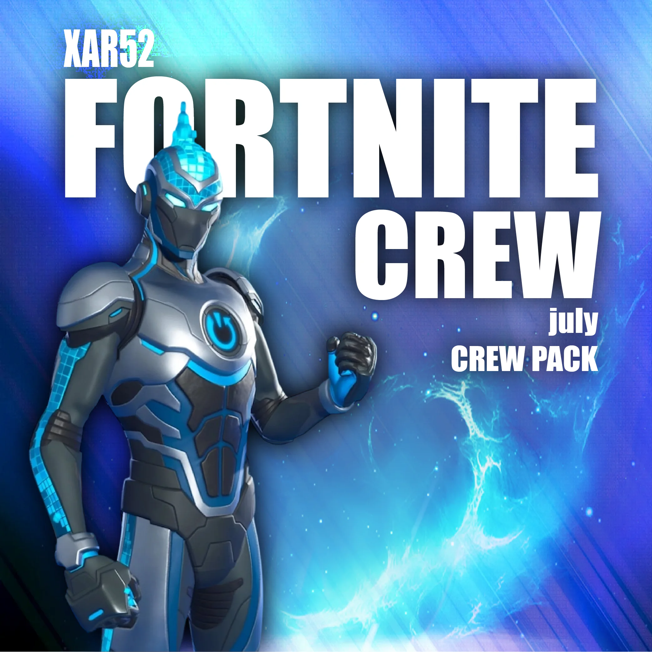 ✨FORTNITE CREW✨ 4 пропуска + 1000 В-Баксов + СКИН