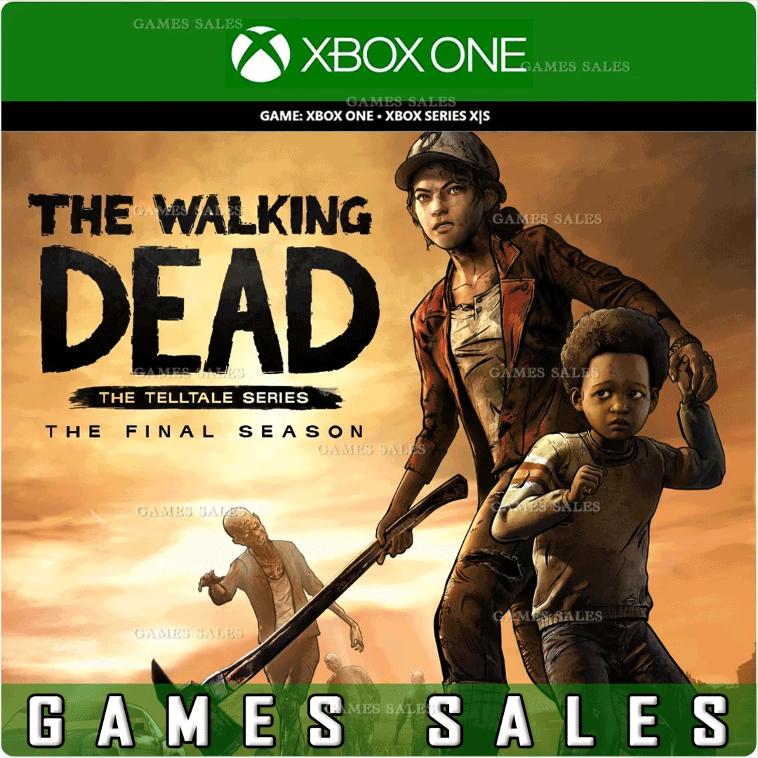 THE WALKING DEAD THE FINAL SEASON COMPLETEXBOXКЛЮЧ