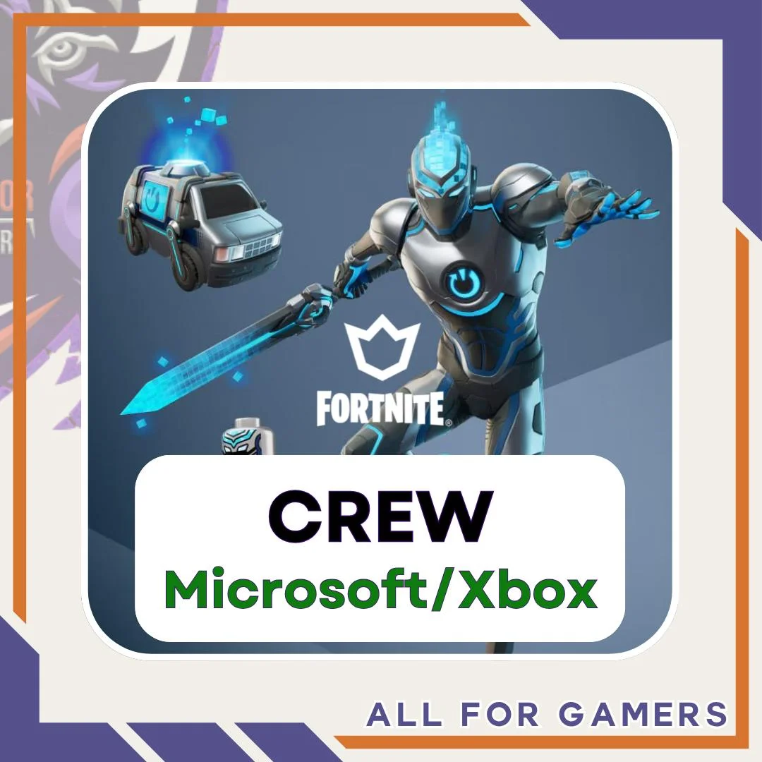 💠FORTNITE CREW 1 МЕСЯЦ✦Боевой Пропуск+1000 В-Баксов+🎁