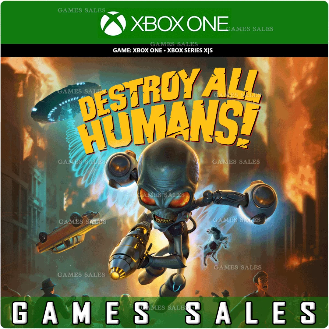 ️DESTROY ALL HUMANS!️XBOX ONE|XSКЛЮЧ