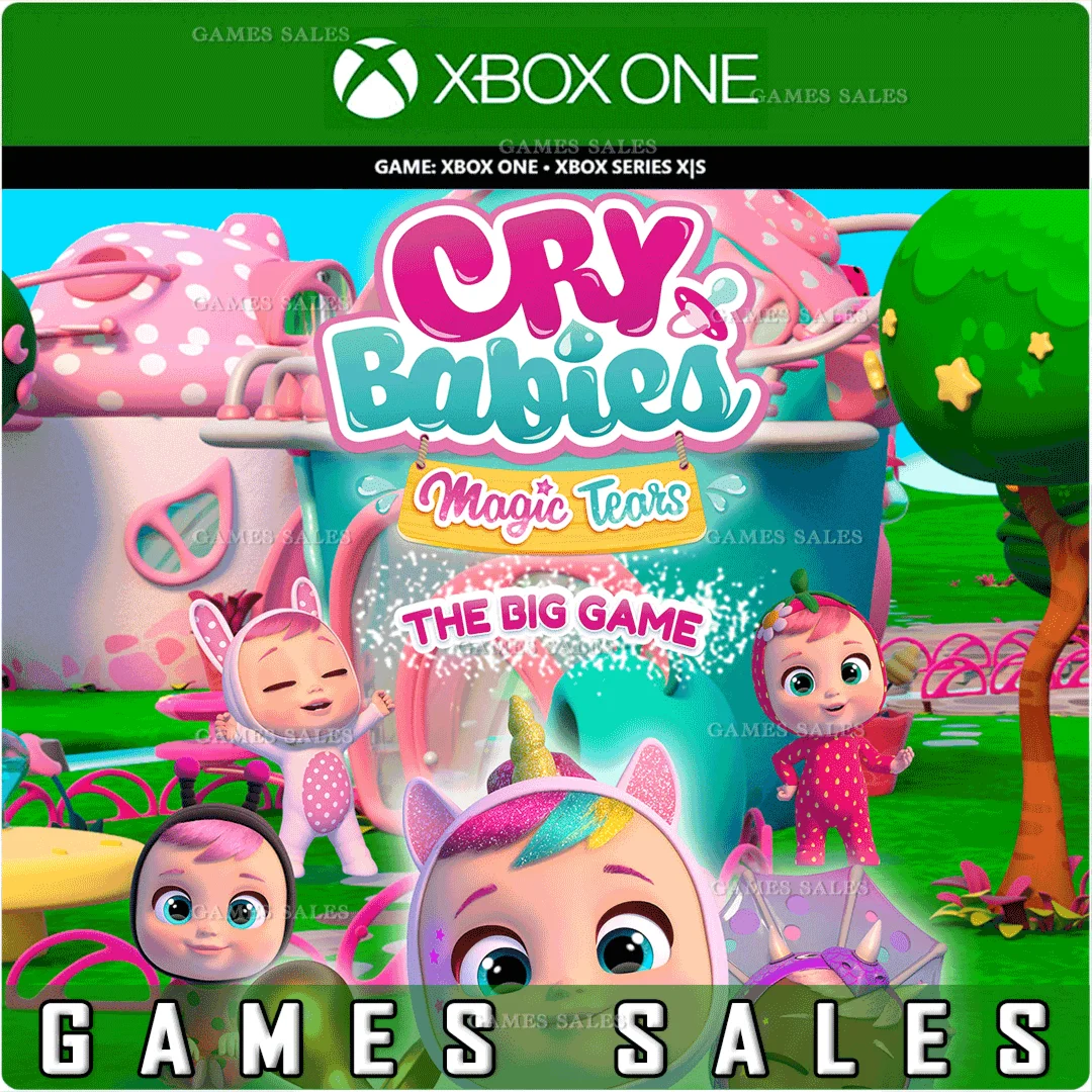 ️CRY BABIES MAGIC TEARS: THE BIG GAME️XBOXКЛЮЧ