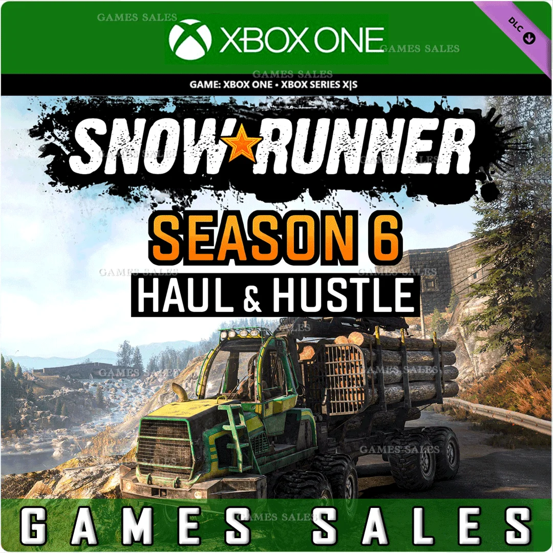 ️SNOWRUNNER - SEASON 6: HAUL & HUSTLE DLC️XBOX
