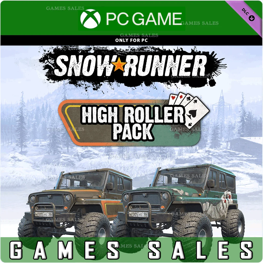 ️SNOWRUNNER - HIGH ROLLER PACK️PC WINDOWS 10+КЛЮЧ