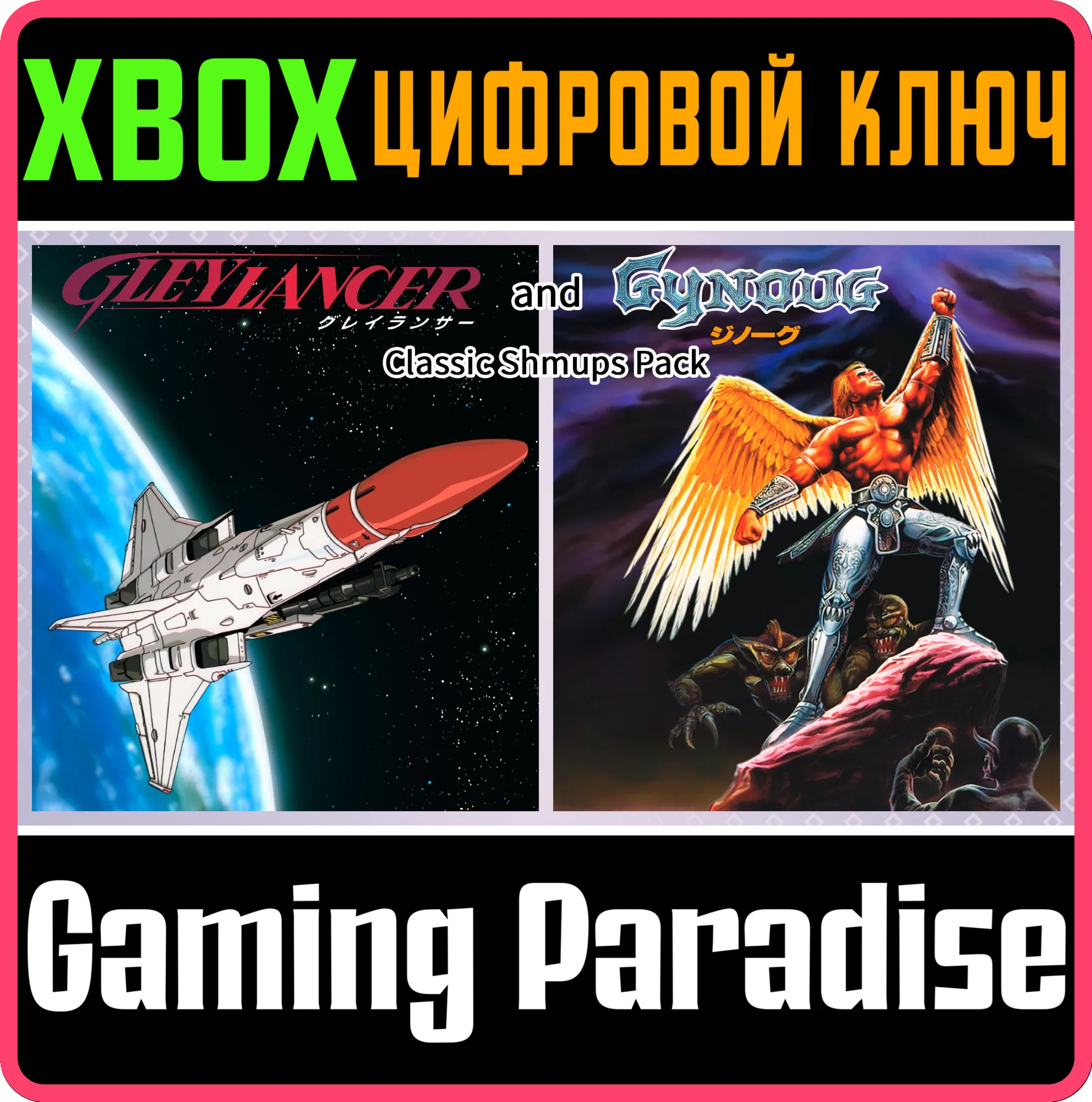 GLEYLANCER AND GYNOUG: CLASSIC SHMUPS PACK XBOX КЛЮЧ/КО