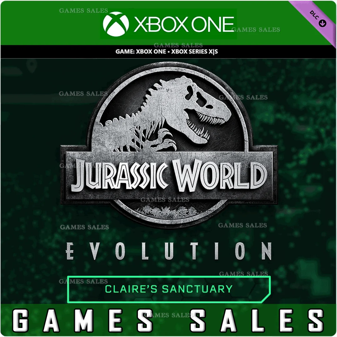 JURASSIC WORLD EVOLUTION: CLAIRE'S SANCTUARY️XBOX