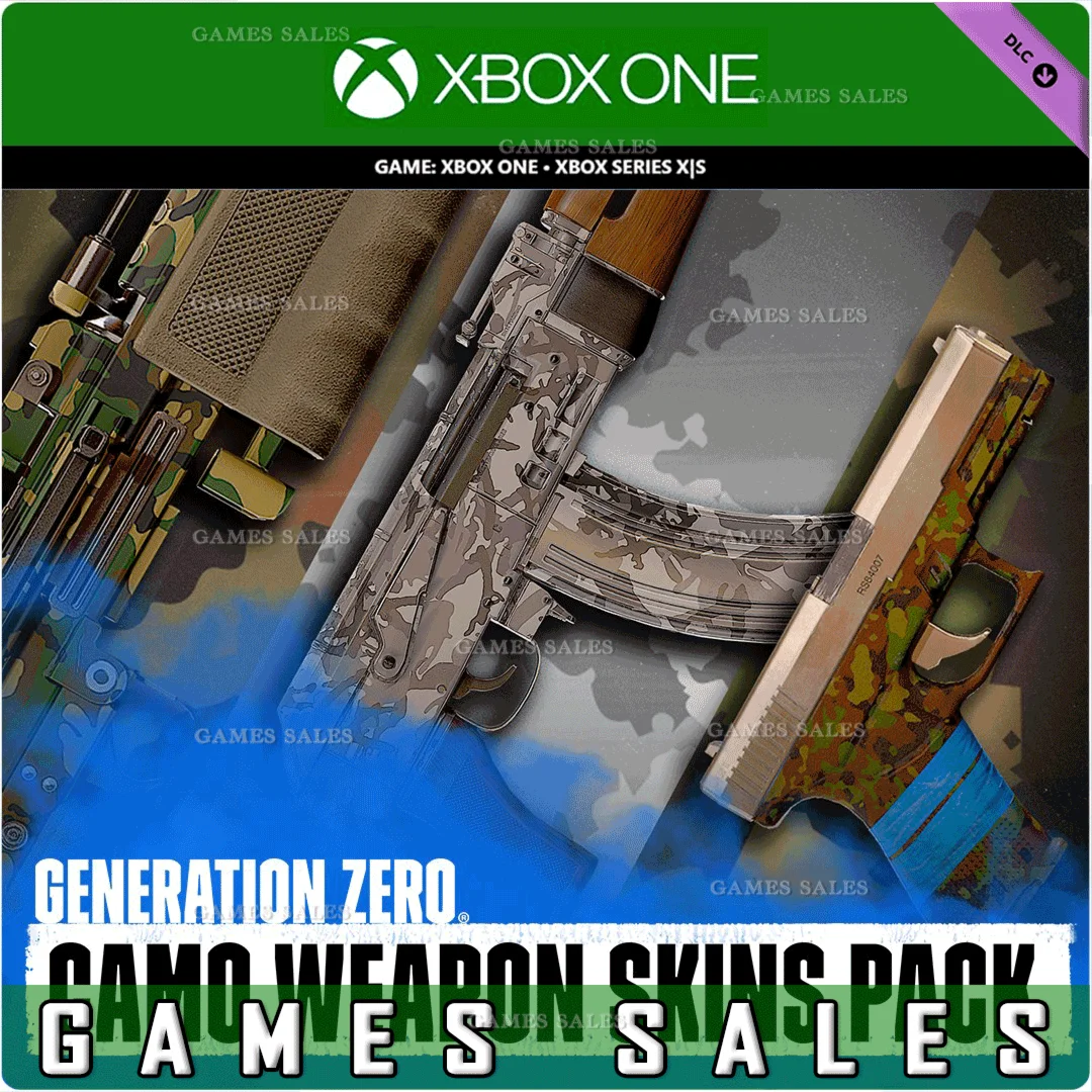GENERATION ZERO - CAMO WEAPON SKINS PACKXBOX+PCКЛЮЧ