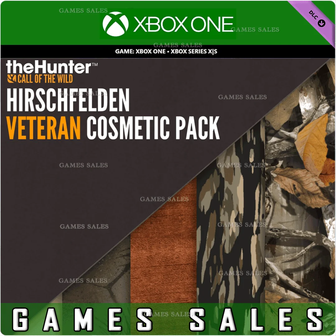 ️HIRSCHFELDEN VETERAN COSMETIC PACK️XBOXКЛЮЧ