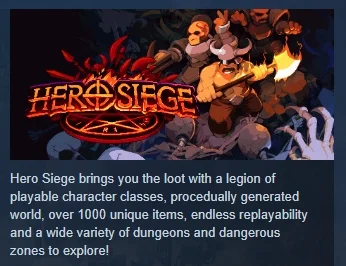 Hero Siege АВТОДОСТАВКА STEAM РОССИЯ