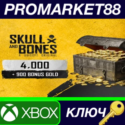 ⭐ Skull  Bones - 4900 Gold Xbox Series X|S КЛЮЧ 🔑 GLOBA