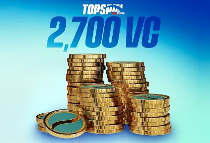 TopSpin 2K25 - 2,700 Virtual Currency Pack XBOX One / X