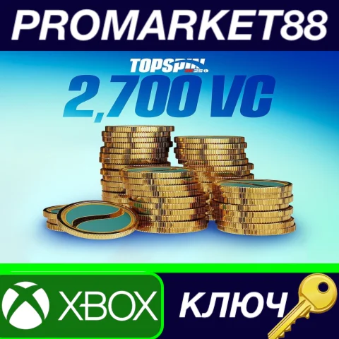 TopSpin 2K25 - 2,700 Virtual Currency Pack XBOX One / X