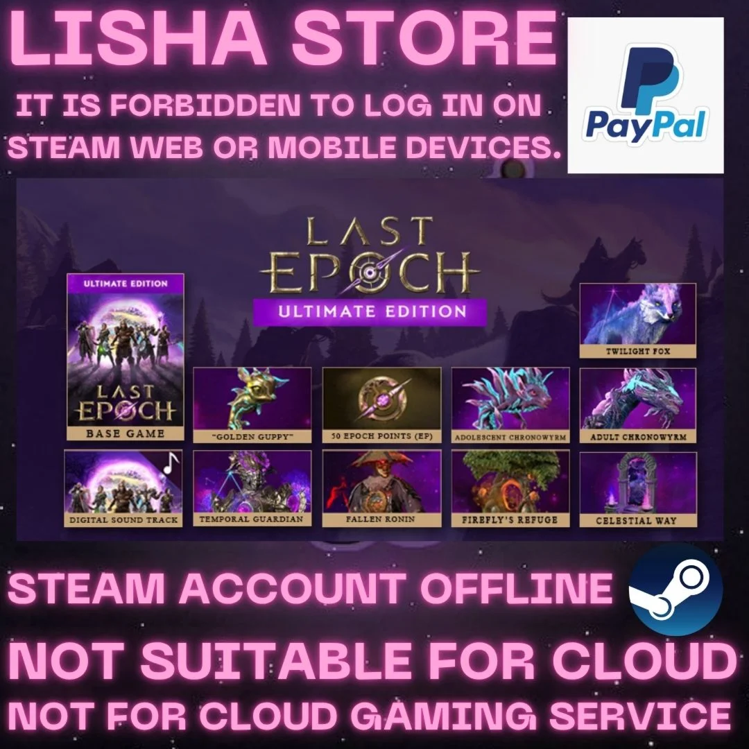 Last Epoch Ultimate Edition Стим 30 или 90 дней