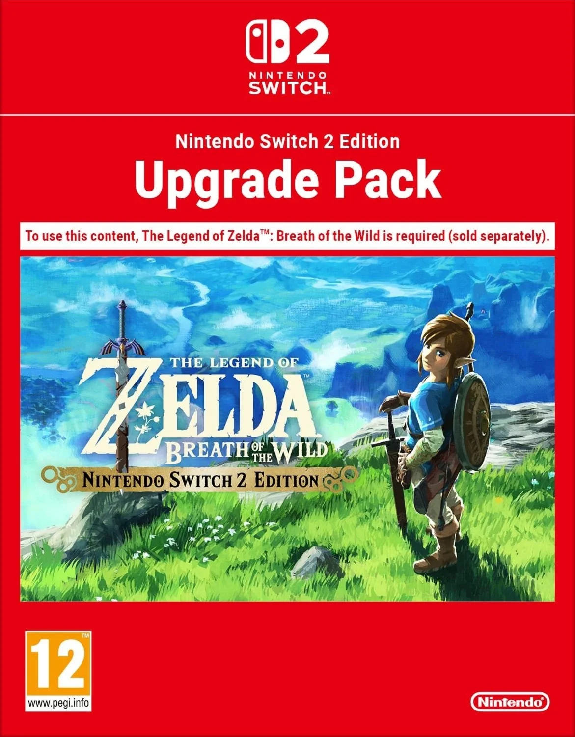 Legend of Zelda: Breath of the Wild - Upgrade (Ключ EU)