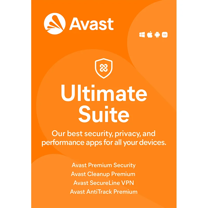 Avast Ultimate Suite - 1 Year - 3 Devices - KEY Global