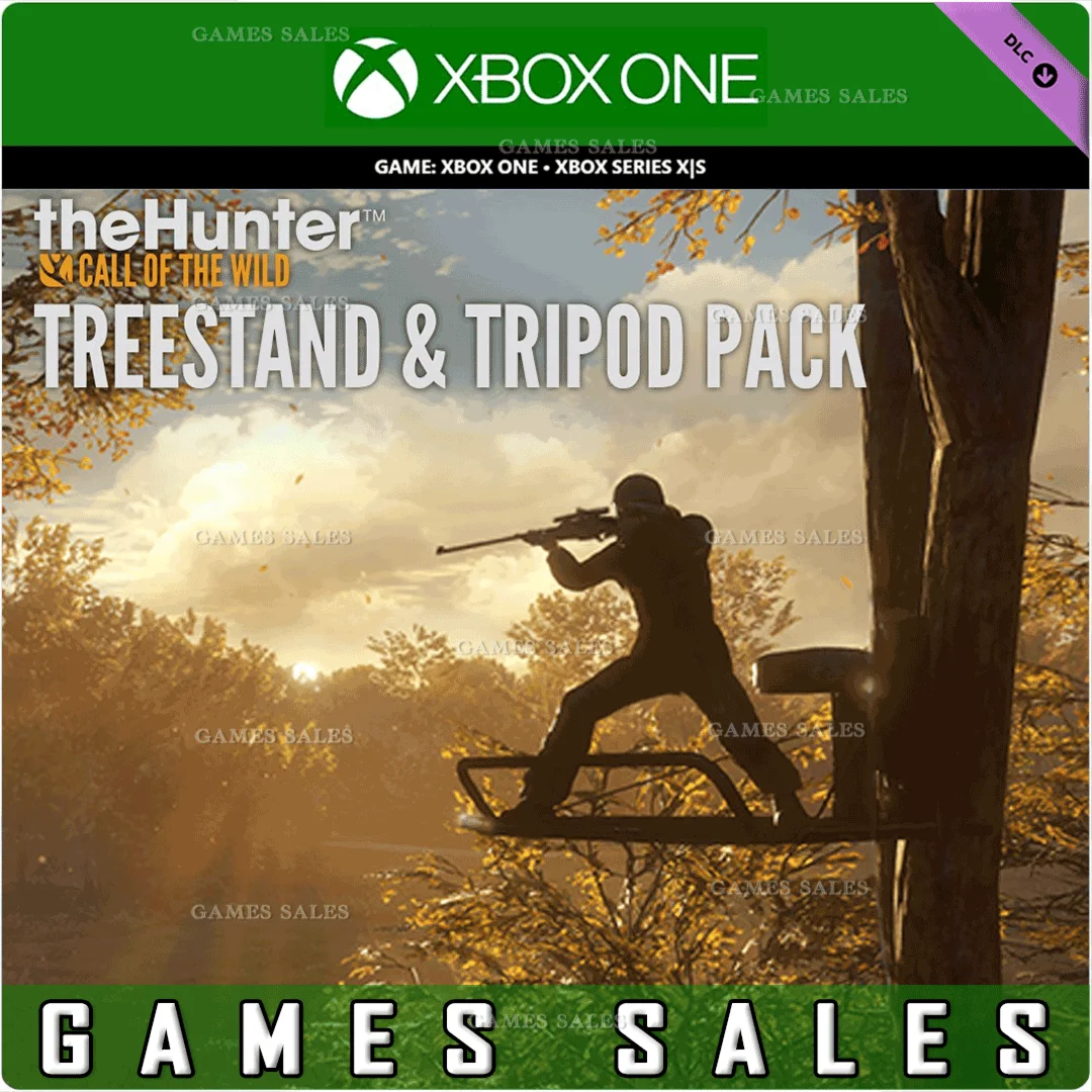 THEHUNTER: CALL OF THE WILD TREESTAND+TRIPOD PACKXBOX