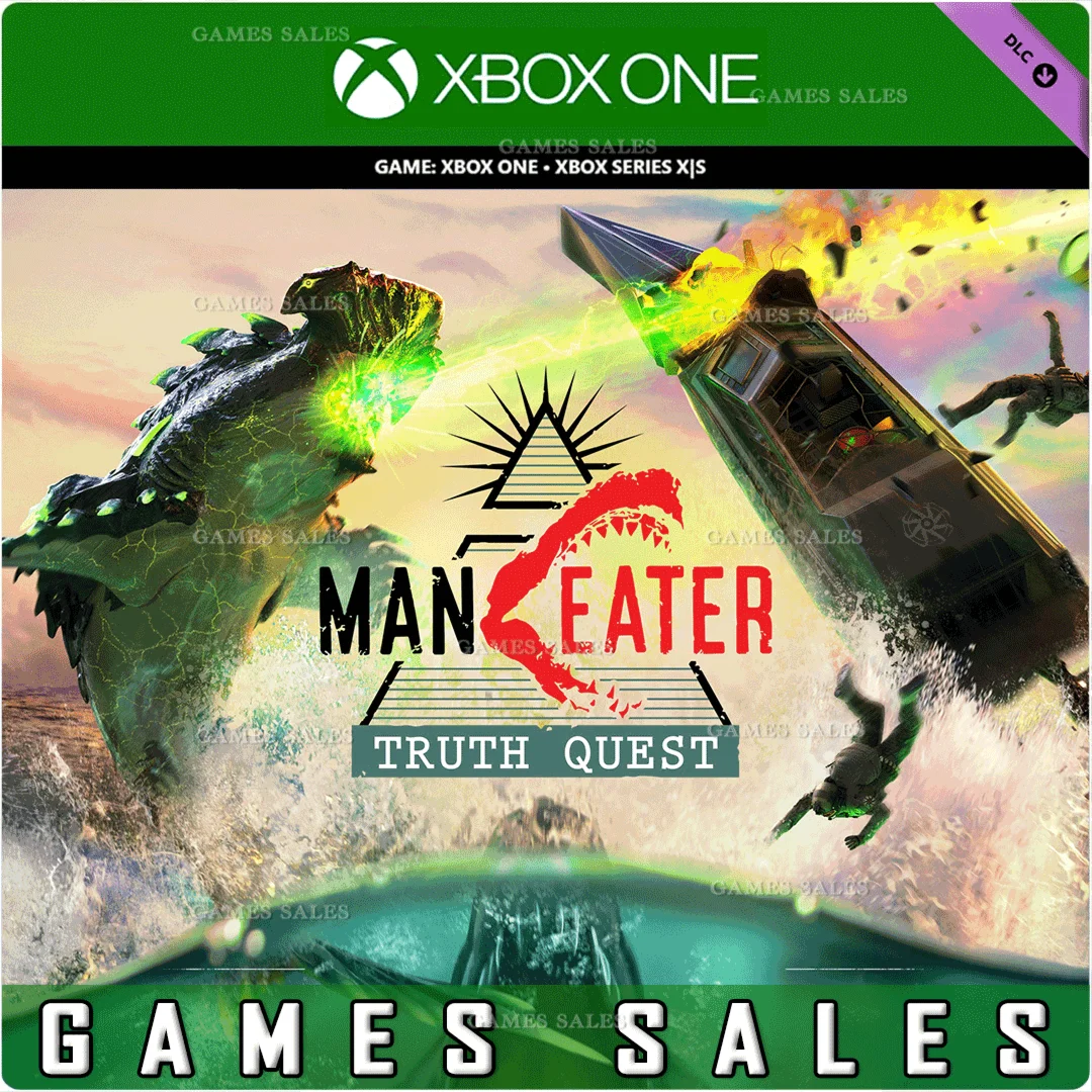 ️MANEATER: TRUTH QUEST ADD-ON️XBOX ONE|XS+PCКЛЮЧ