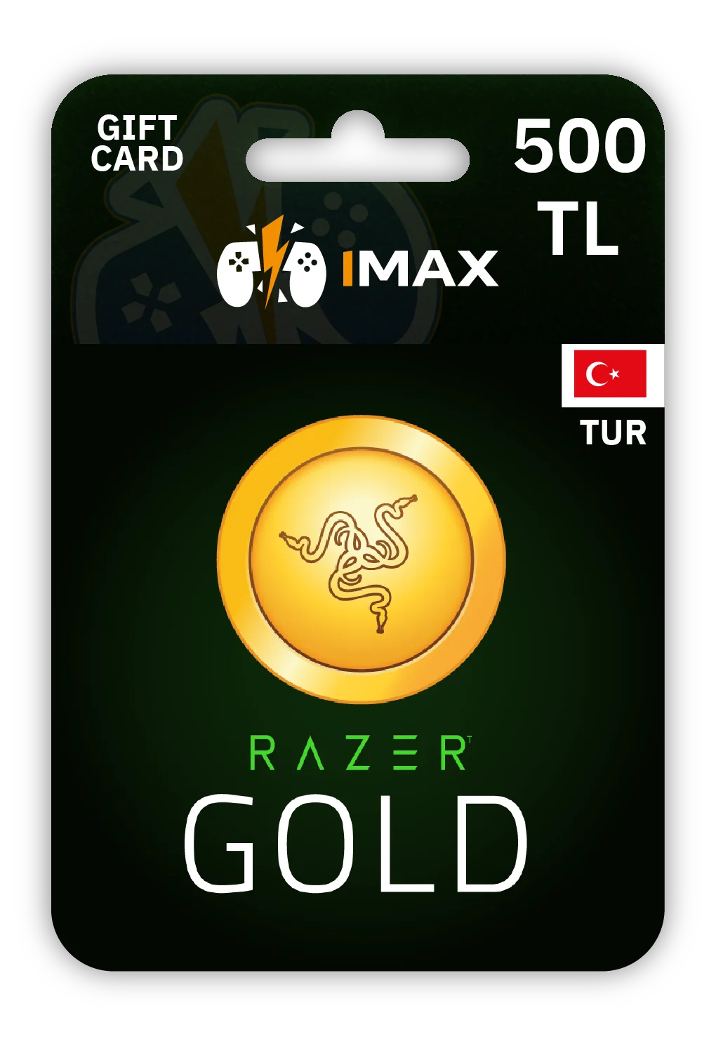 Razer Gold 500 TL-TRY Gift Card 🇹🇷