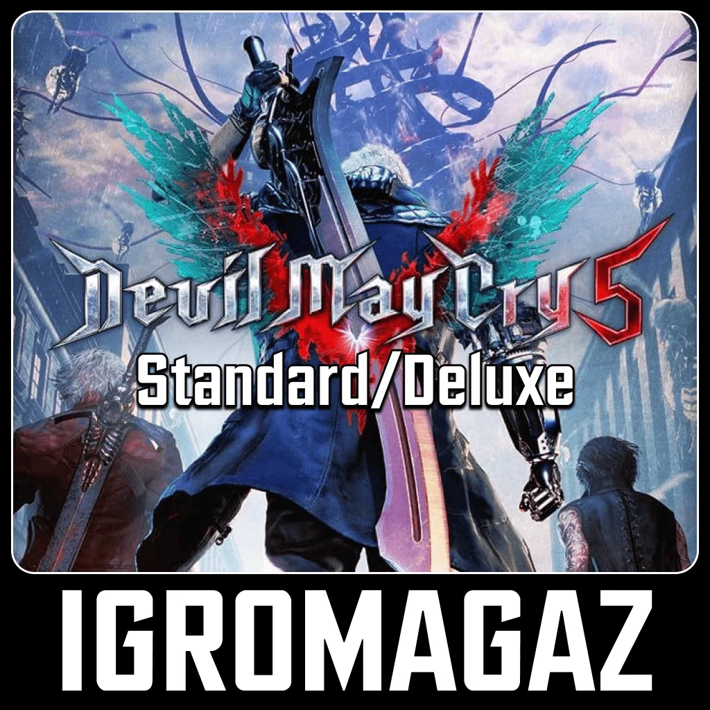 Devil May Cry 5 + Vergil Cтд/Deluxe (Steam) 🔵РФ-СНГ