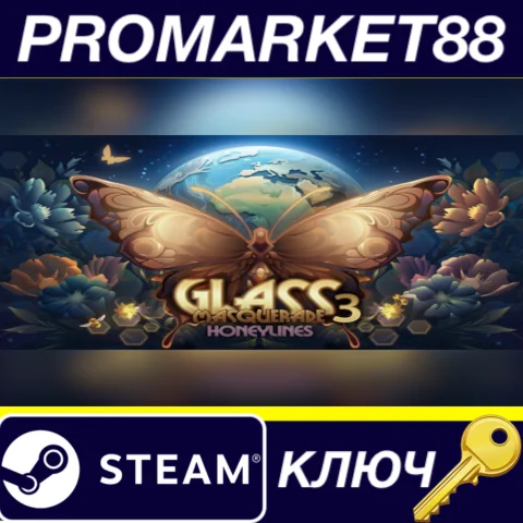 ⭐Glass Masquerade 3: Honeylines Steam КЛЮЧ GLOBAL (NO